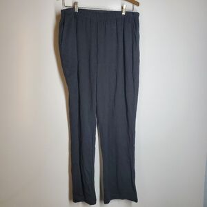 Lands" End Sport Knit Straight Leg Athletic Wear Pants.  Size L.